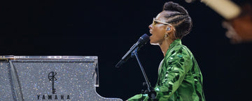 Alicia Keys wears custom Ahluwalia