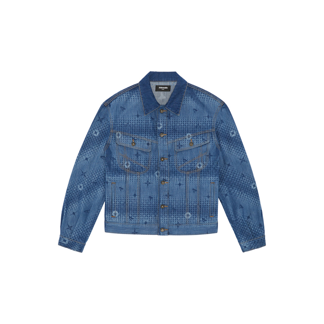 Men's Laser Fitted Denim Jacket