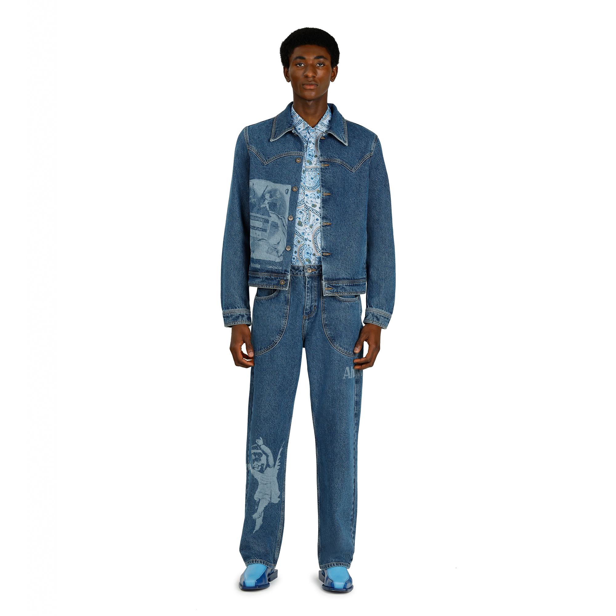 Men's Laser Denim Jacket – Ahluwalia