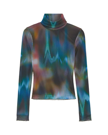Interlude Mesh Turtle Neck