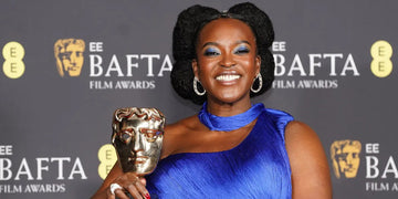 BAFTA Award Winner Wunmi Mosaku wears Custom Ahluwalia