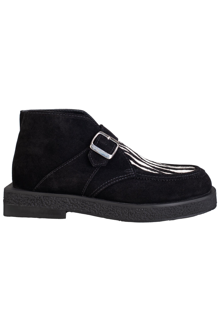 Gangan Boot - Black & White