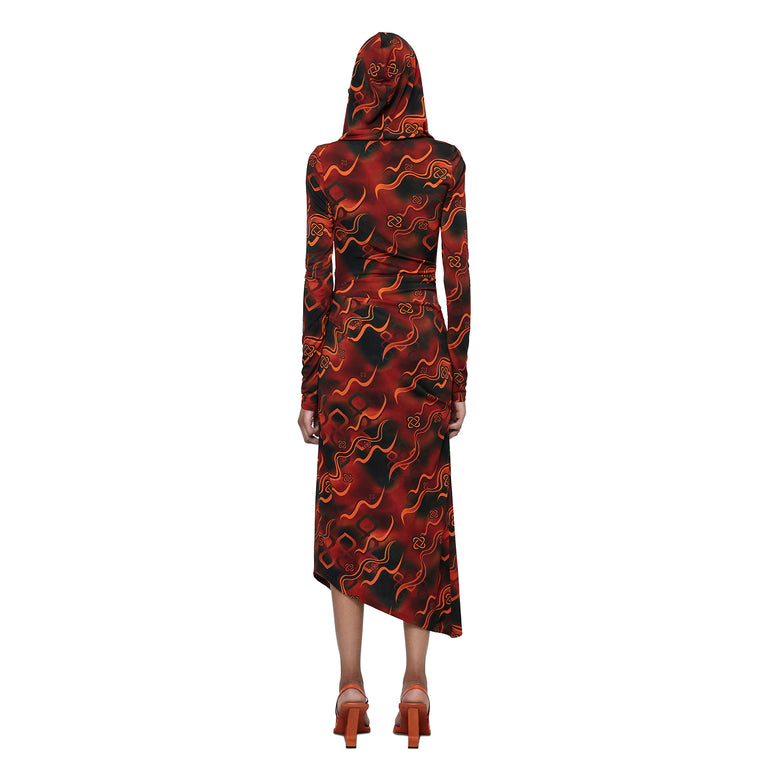 Parvati Hooded Dress