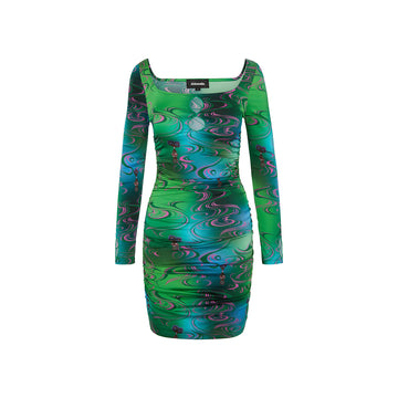 Amrita Almond Dress