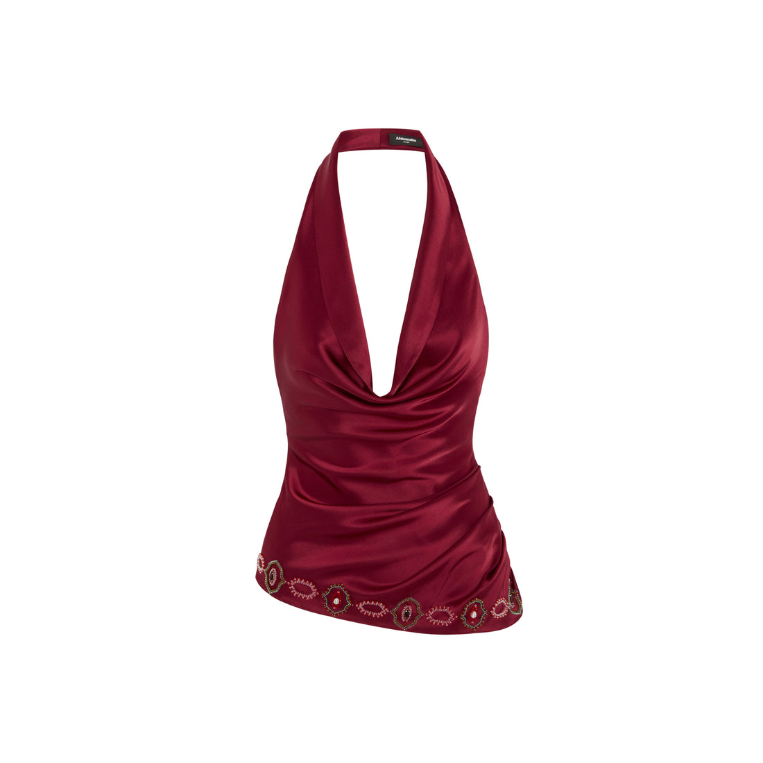 Gabrielle Embellished Halter Top