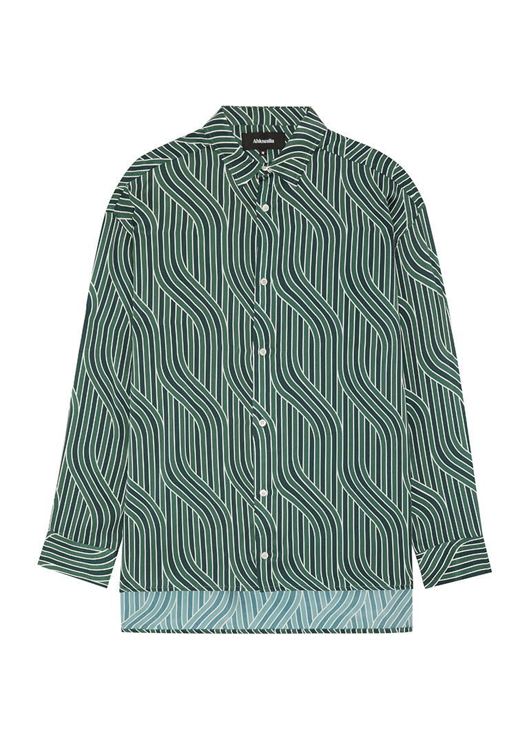 Bantu long sleeve silk shirt - Exclusive