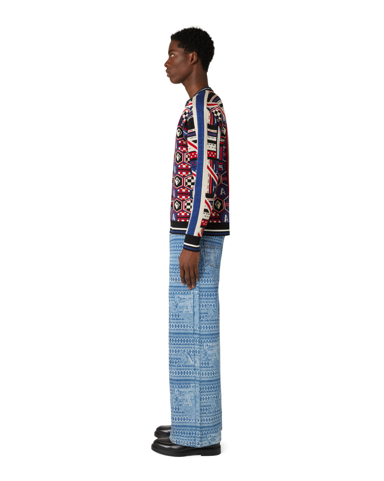 Quadri Knit Jumper