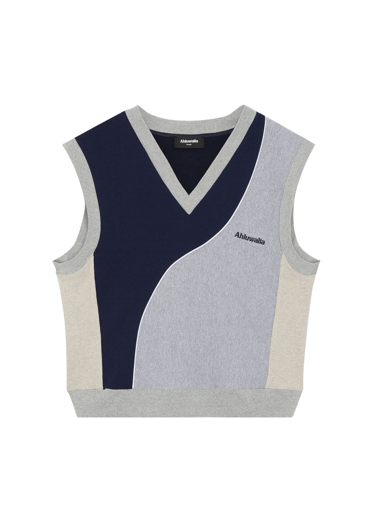 Dior x Jordan Sleeveless Sweater Navy/White Men's - SS20 - US