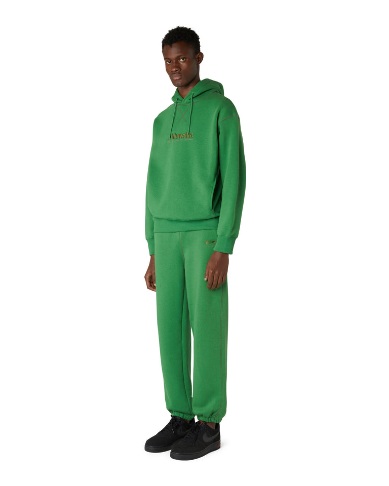 Cotton Green Sweatpants